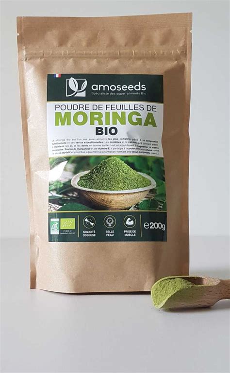 Poudre de feuilles de Moringa Bio Ma Parenthèse