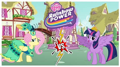 Who Will Win Fluttershy Vs Twilight Sparkle Exciting Race In Mlp