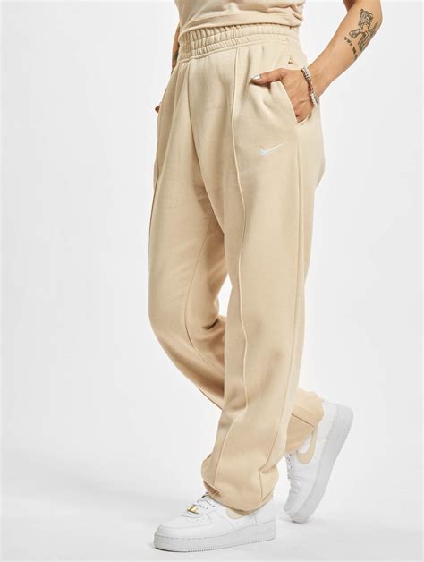 Nike Damen Jogginghose Essentials Clctn Flc Mr In Beige 894088