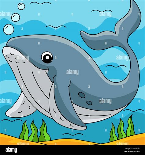 Illustration Big Fish Coloring Hi Res Stock Photography And Images Alamy