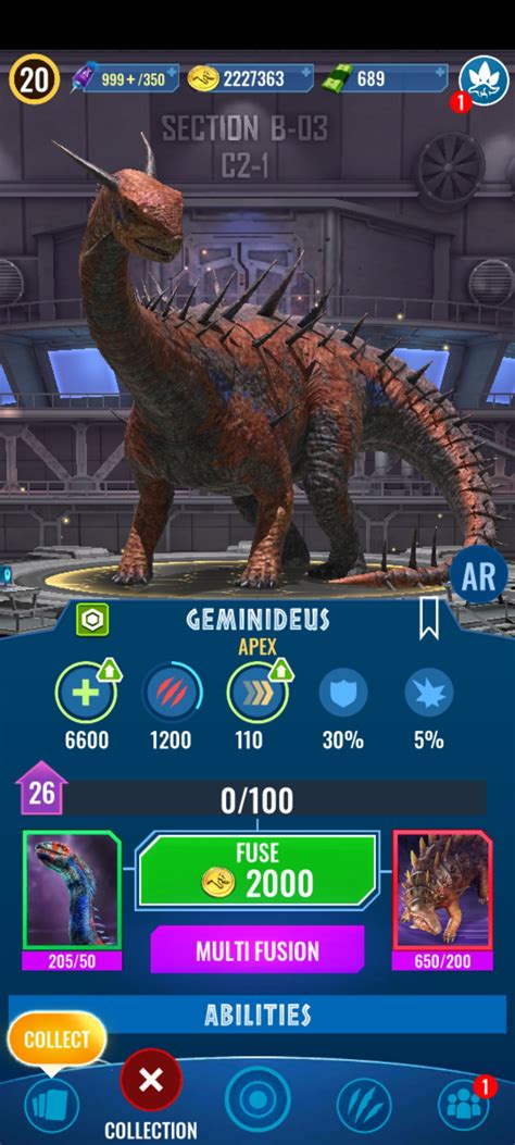 New Apex Geminideus Rjurassicworldalive