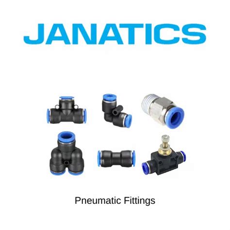 Male Janatics Pu Connector For Pneumatic Connections Size Inch