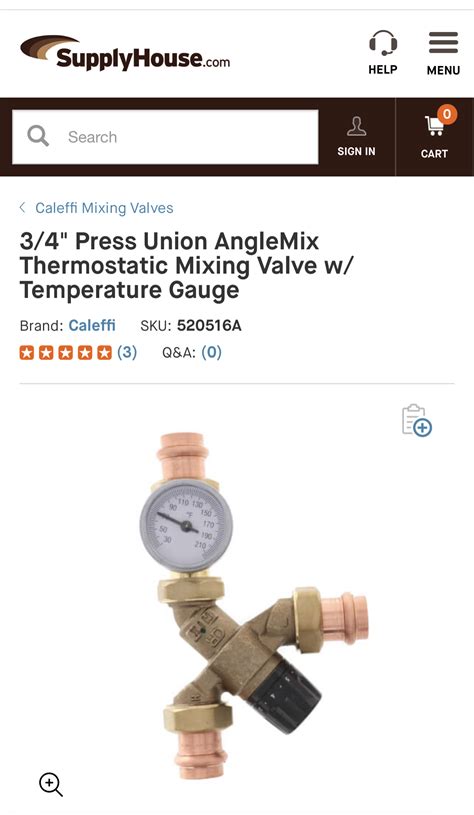 Tankless Coil Mixer Valve — Heating Help The Wall
