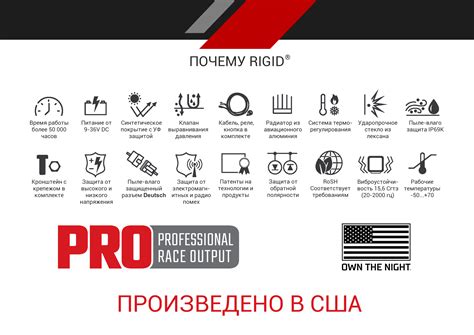 Противотуманные фары RIGID серии SR DOT/SAE 30"