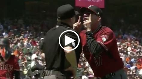 D Backs Manager Torey Lovullo Loses It After Getting Ejected From