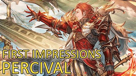 Granblue Fantasyfirst Impressions On Percival Grand Ver Youtube