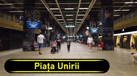 Metro Station Piața Unirii Bucharest Walkthrough YouTube