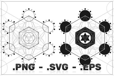 Artstation Metatron Symbol Vector Design Artworks