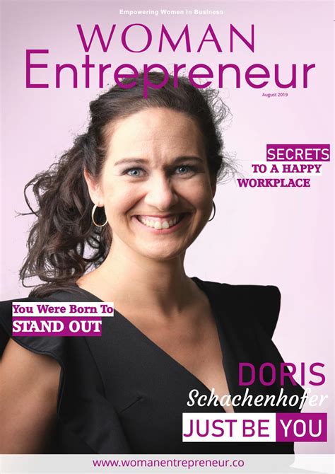 Woman Entrepreneur Magazine - August 2019 Edition by Woman Entrepreneur ...