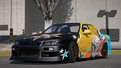 Nissan Skyline R34 25GT Turbo Evil Empire Vinyl - GTA5-Mods.com