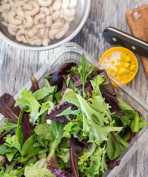 Spicy Cashew Spring Greens Soup Vegan Lettys Kitchen