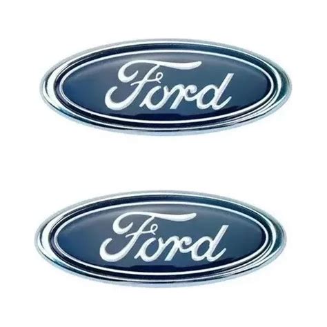 Par Emblema Ford Oval Grade Mala Corcel Pampa Escort Marçon