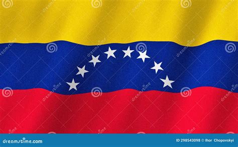 Venezuela Flag Waving In The Wind Flag Of Venezuela Images Stock Photo