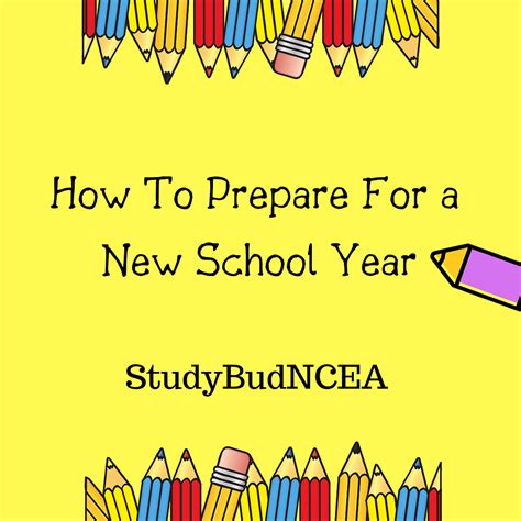 How To Prepare For A New School Year