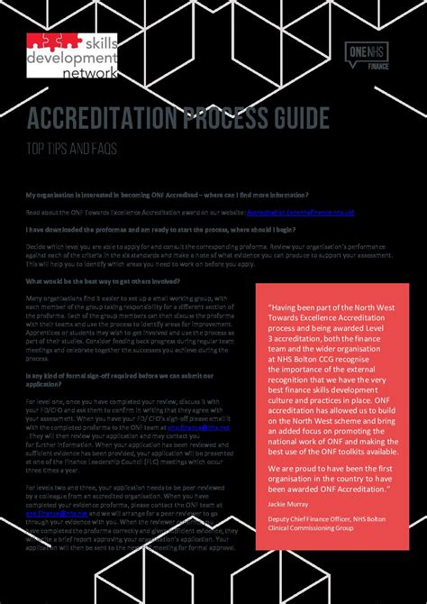 Accreditation Process Guide Top Tips And Faqs