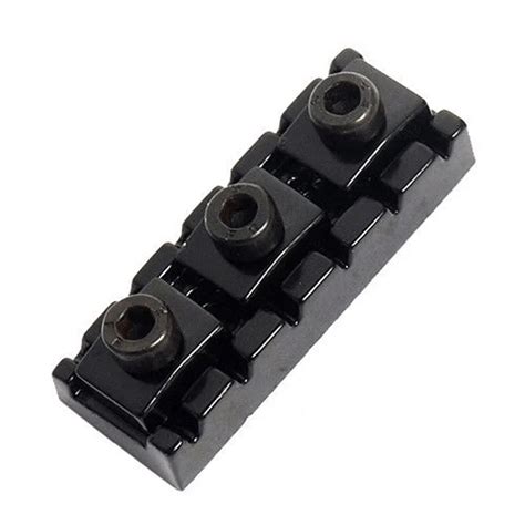 43mm Guitar Locking Lock Nut Guitar Parts With Wrench Black Wrench And Screws Electric Guitar