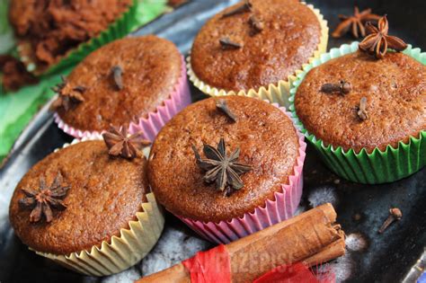 Piernikowe muffinki bezglutenowe z mąki ryżowej przepis