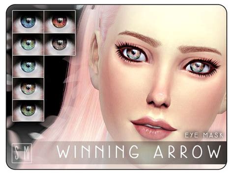 Screaming Mustard S Winning Arrow Eye Mask Sims 4 Cc Eyes Sims