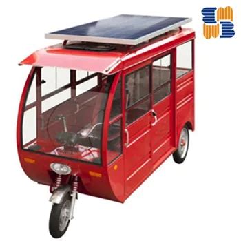 Solar Tricycle Three Wheeler Electric Tricycle For Sale Made In China ...