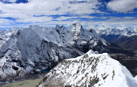 Sex Svenskor Bestiger Island Peak I Nepal Svenska Kl Tterf Rbundet