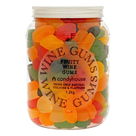 Wine Gums In Giant Jar T For Him T For Her Personnalise Christmas Etsy Uk