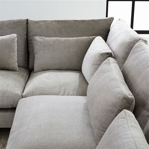 Harmony Piece Chaise Sectional Sofa With Chaise West Elm