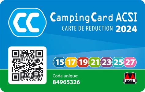 Nouveau Digital Campingcard Carte De R Duction Acsi