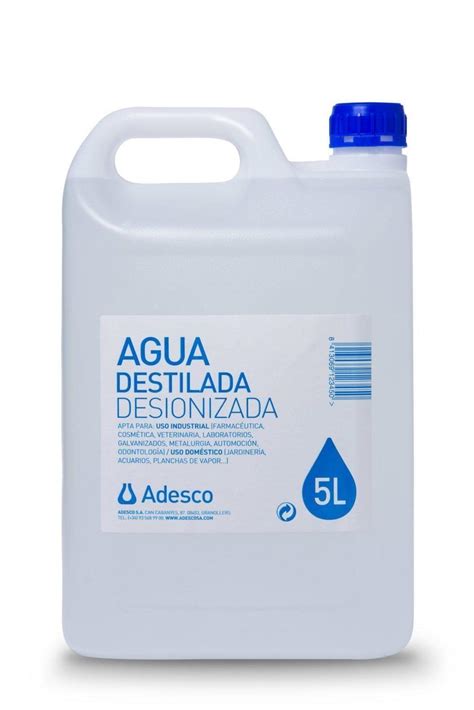 Qu Diferencia Hay Entre Agua Destilada Y Agua Desionizada