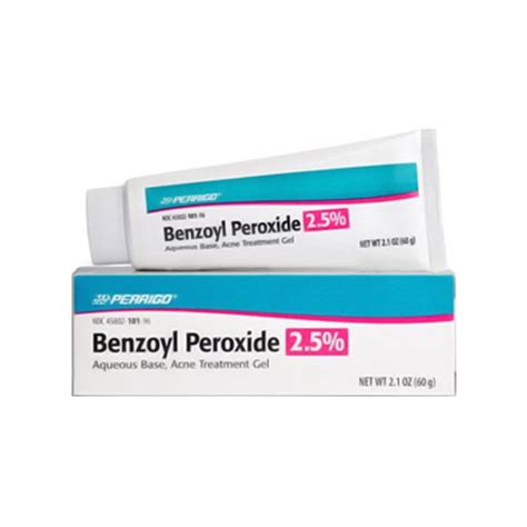 Perrigo Benzoyl Peroxide Acne Treatment Gel Oz Walmart