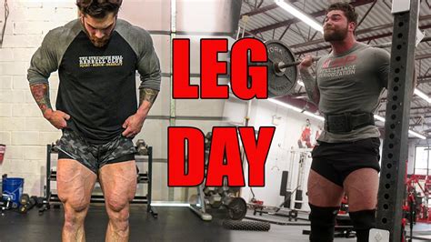 How To Build Massive Legs Full Bodybuilding Leg Workout Youtube