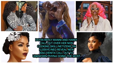 Doyin Reply Wanni And Handi Call Out Over Her Non Cooking Skill