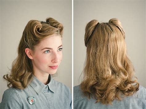 1940s Hair Bad Hair Hair Dos Work Hairstyles Retro Hairstyles