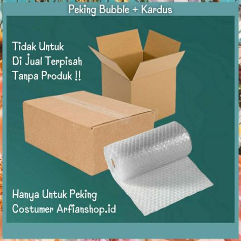 Jual Bubble Wrap Kardus Tambahan Packing Shopee Indonesia