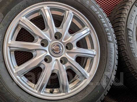 Комплект зимних колес R15 5x114.30 Nissan Serena 195/65R15 из Японии ...