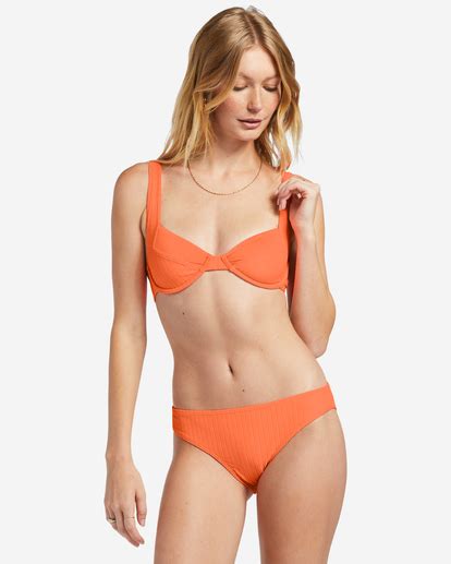 Lined Up Tyler Underwired Bikini Top Billabong