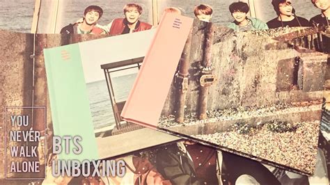 Unboxing Bts Wings Repackage Album You Never Walk Alone Youtube