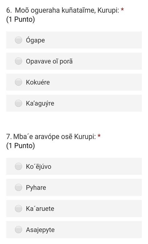 Si entendes esta tarea de guaraní o ya hiciste todo ayúdame pliss