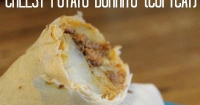 Fantastical Sharing of Recipes: Cheesy Potato Burrito {Copycat}