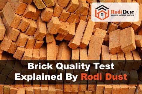 Brick Quality Test Explained