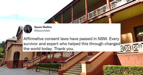 Affirmative Consent Laws Have Officially Been Passed In Nsw