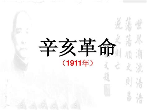 历史人民版必修1《辛亥革命》课件word文档在线阅读与下载免费文档