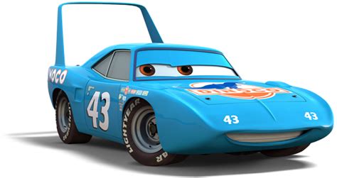 The King Cars Cars Movie Cars Characters Lightning Mcqueen