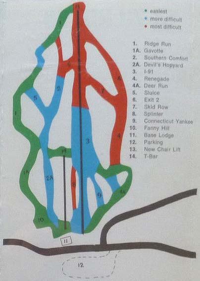 1972-73 Timber Ridge Trail Map - New England Ski Map Database ...