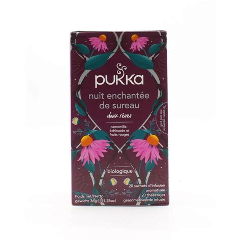 Pukka Nuit Enchantée de Sureau Biologique 20 sachets