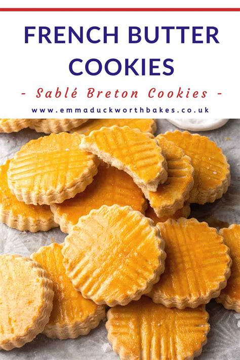 French Butter Cookies Sablé Breton Emma Duckworth Bakes