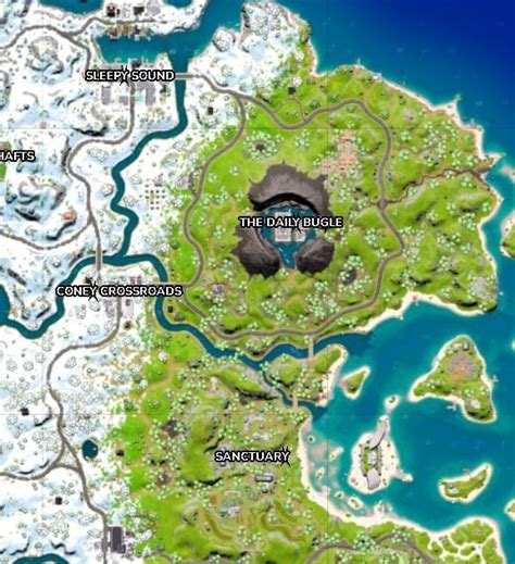 Where To Find The Daily Bugle In Fortnite Chapter 3 Season 1 Daily Bugle Location In Fortnite