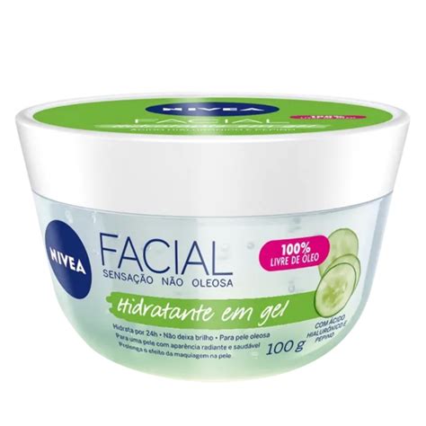 Nivea Cido Hialur Nico E Pepino Gel Hidratante Facial G Shopee