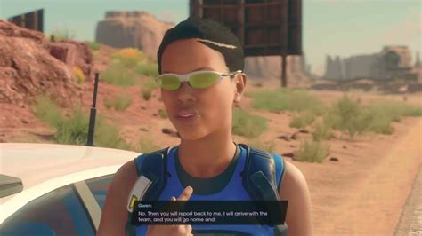 Saints Row Observe And Report Meet With Gwen In Rojas Desert North