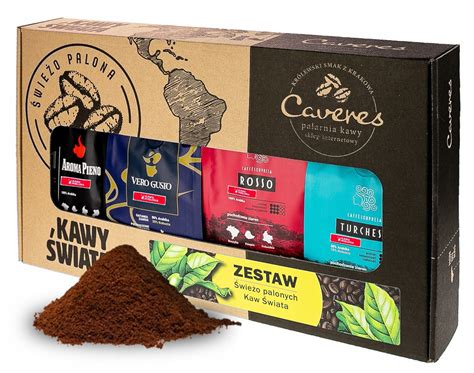 Zestaw Kaw Mielonych Arabica Robusta Prezent Wie O Palona X