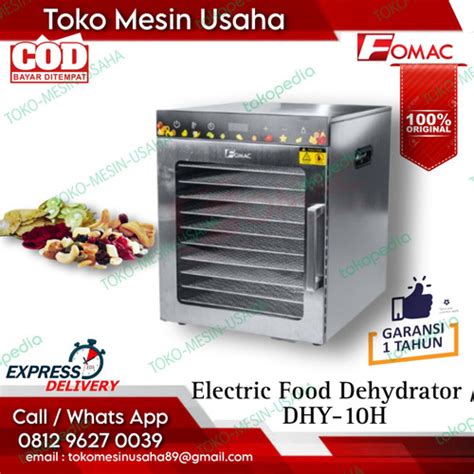 Jual Electric Food Dehydrator Mesin Pengering Makanan Buah Tray